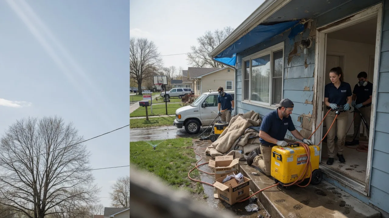 Basement Flood Cleanup in Palmyra, TN near me